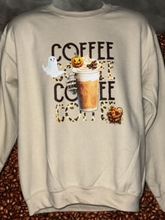 Coffee x4 Sweatshirt - Unisex